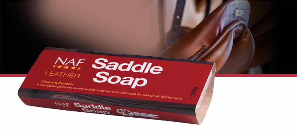 Traditional glycerine based saddle soap bar for use on all leather tack