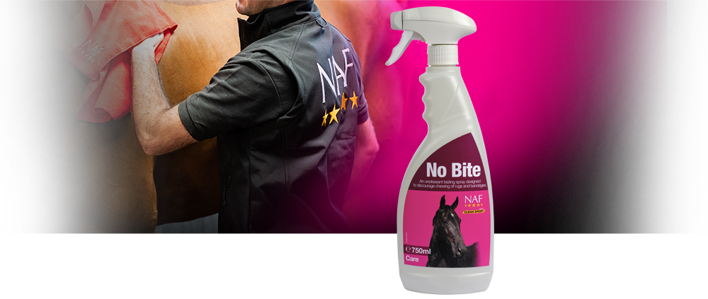 Unpleasant tasting spray to discourage biting of rugs and bandages