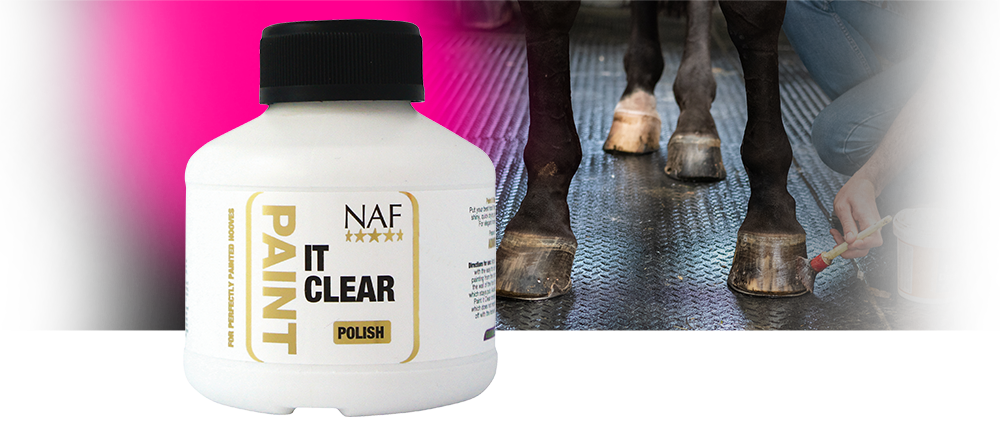 Super shiny quick drying hoof polish for hooves