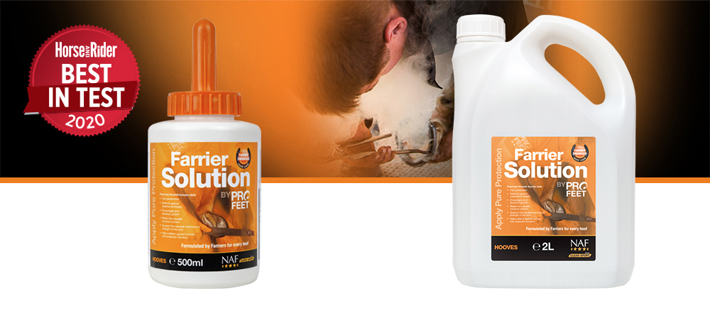 Formulated by farriers for every hoof. Ideal for maintaining sound hooves, encouraging growth and healthy horn all year round.
