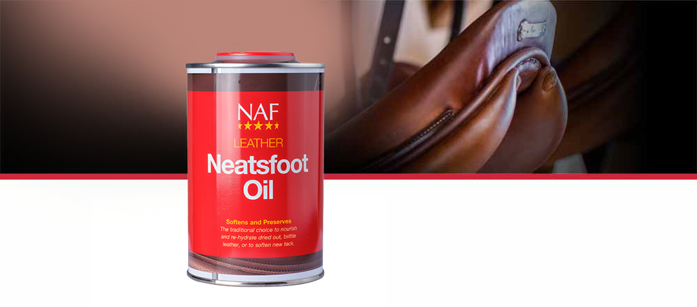 Nourishes and rehydrates dry and brittle leather, and softens new tack