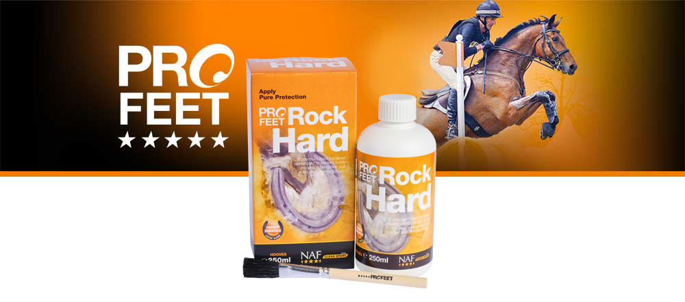 Premium hardener created to protect brittle hooves, strengthen soft soles and disinfect frogs