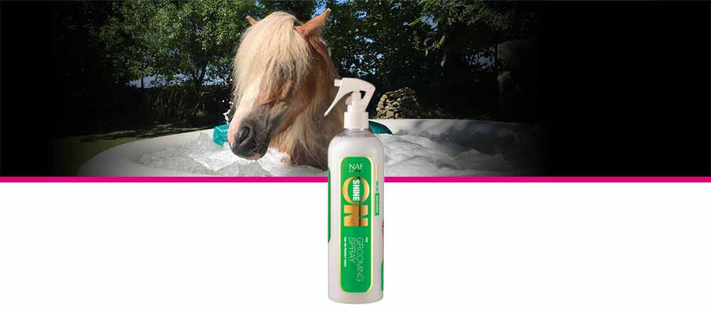 Finishing spray for manes, tails and coats