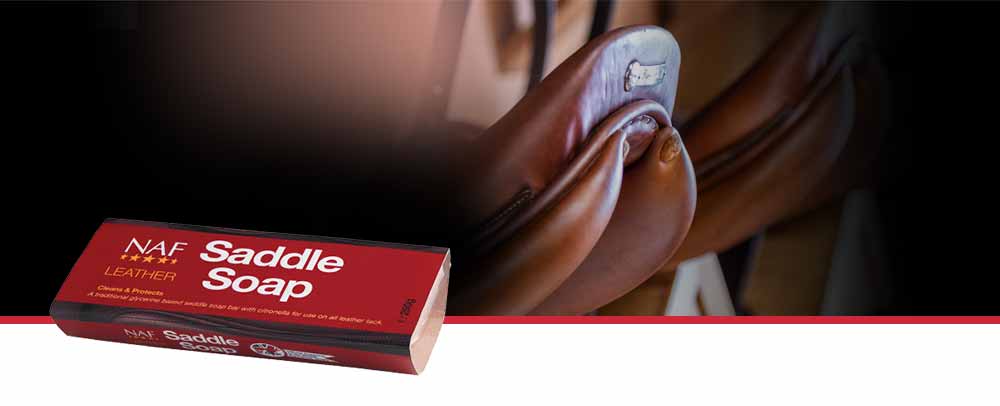 Traditional glycerine based saddle soap bar for use on all leather tack