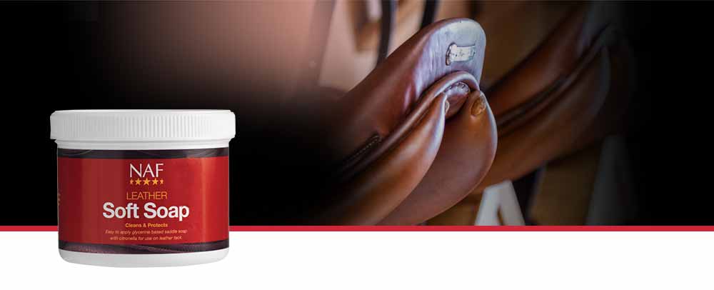 Easy to apply soft glycerine soap for use on all leather tack