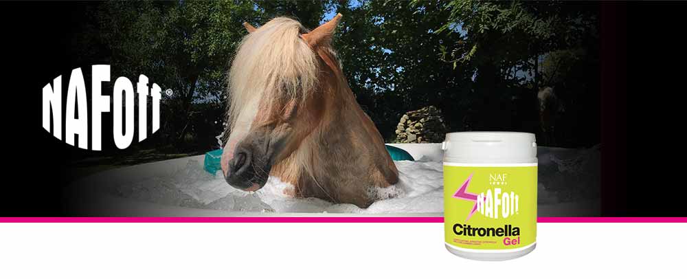 Long lasting, effective Citronella gel for summer coats.