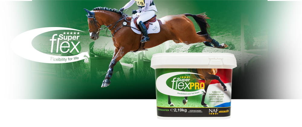 Five Star Superflex Pro is een unieke formule die speciaal is ontworpen om te voldoen aan de toegenomen voedingsbehoeften van paarden die hoogwaardige prestaties leveren zoals; racen, springen, eventing, dressuur, western of mensport. Daarnaast is het uitermate geschikt voor paarden die actief leven op oudere leeftijd.