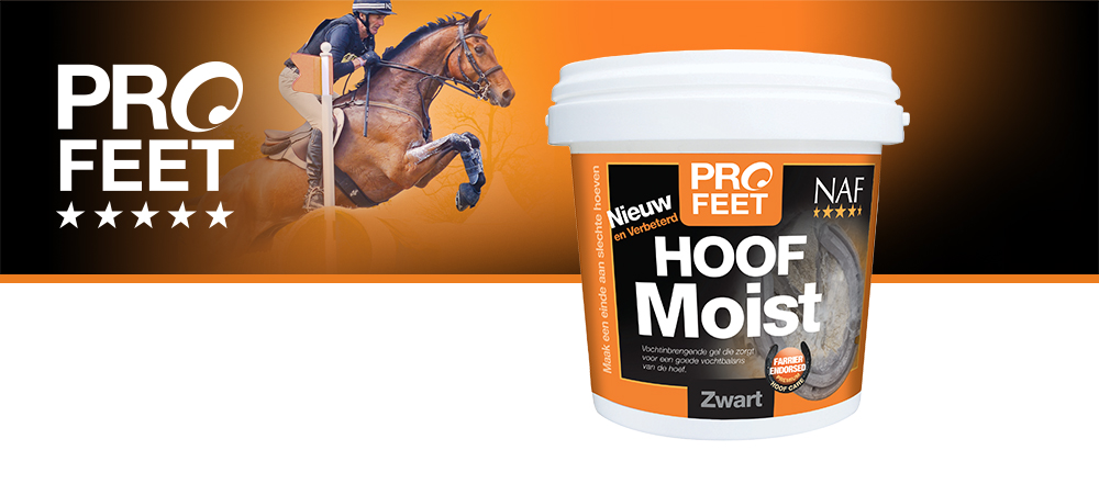 Een volledig natuurlijk product met een dubbele werking, Hoof Moist helpt bij de verbetering van de hoefconditie