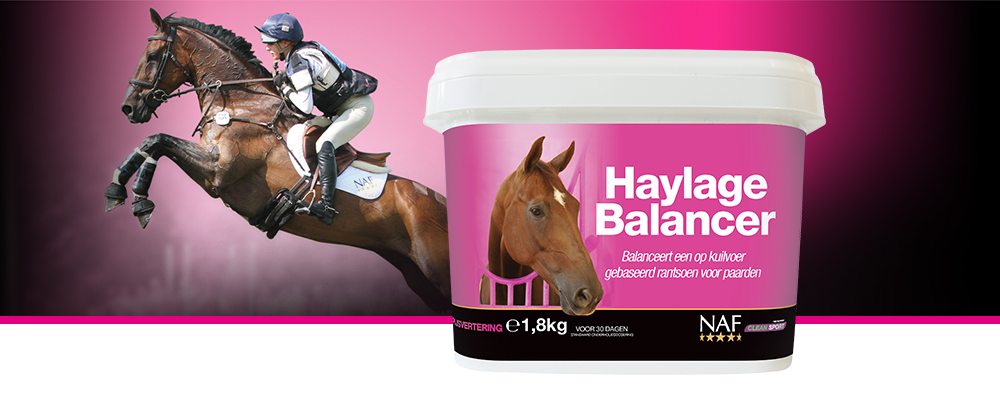 Haylage Balancer is een volledig natuurlijke, nutritionele ondersteuning, die uw paard zal helpen bij de maximale opname van ruwvoer, en om een gezonde, comfortabele darmwerking te behouden