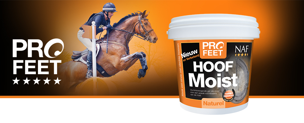 Een volledig natuurlijk product met een dubbele werking, Hoof Moist helpt bij de verbetering van de hoefconditie