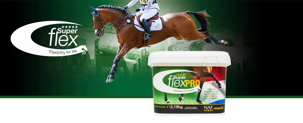 Five Star Superflex Pro is een unieke formule die speciaal is ontworpen om te voldoen aan de toegenomen voedingsbehoeften van paarden die hoogwaardige prestaties leveren zoals; racen, springen, eventing, dressuur, western of mensport. Daarnaast is het uitermate geschikt voor paarden die actief leven op oudere leeftijd.