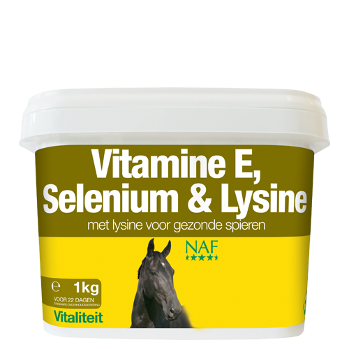 Vitamine E, Selenium & Lysine