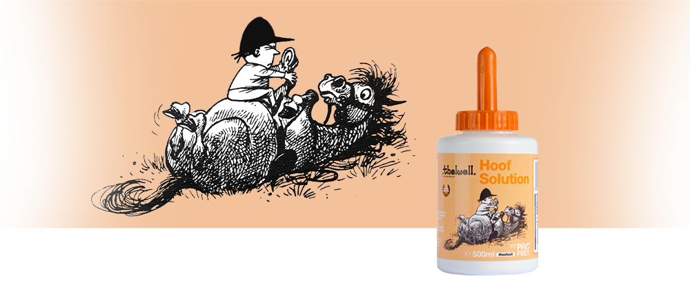 Easy to apply hoof solution to care for their hooves