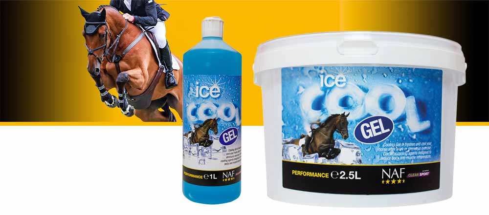 Freshens and cools your horse legs after work by reducing body temperature