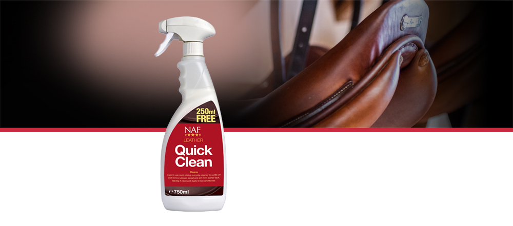 Easy to use spray that softens, preserves and conditions leather tack