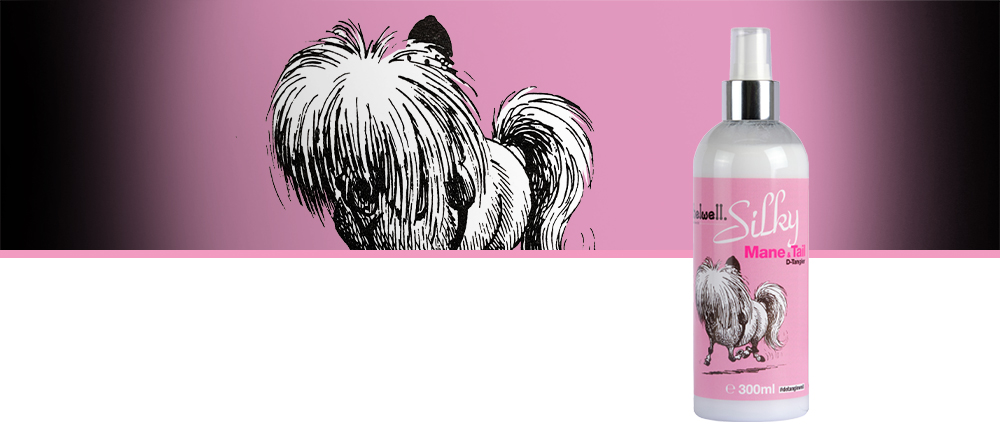 A non-sticky, non-greasy conditioning spray to make grooming easy