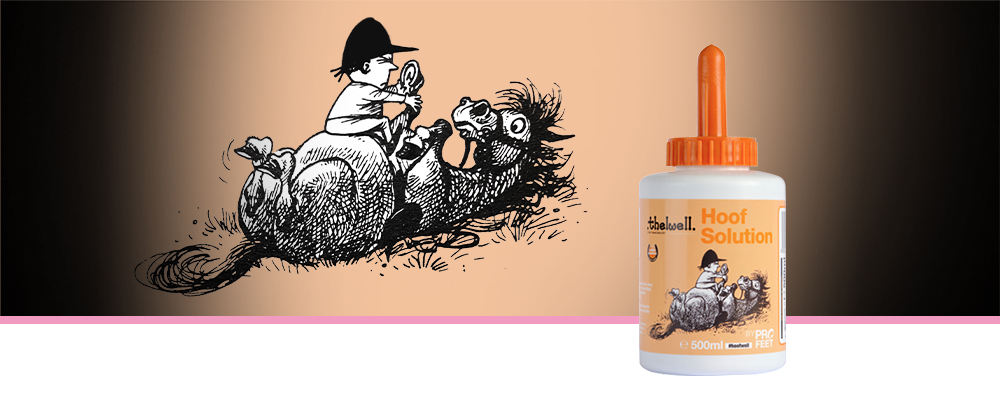 Easy to apply hoof solution to care for their hooves